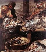 SNYDERS, Frans The Fishmonger France oil painting artist